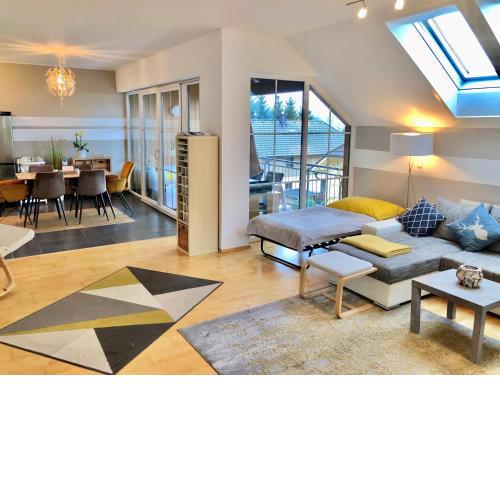 FeWo Atterseeperle - 80m2 mit See- und Gebirgsblick