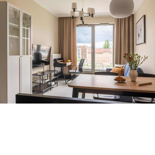 Flatbook - City Center SPA Apartments Grano Residence with Riverview & Parking