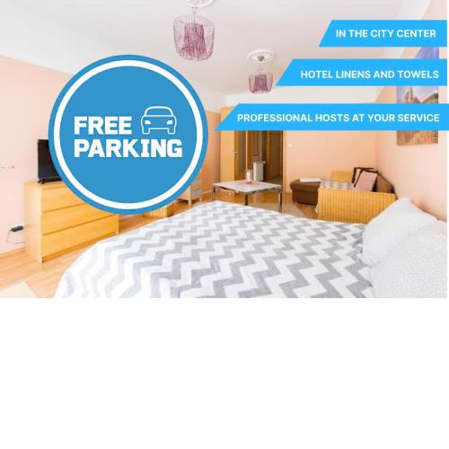 Free private parking Acacia city center apartment