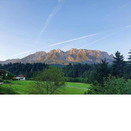 Gemütliche Wohnung mit Blick auf den Zahmen Kaiser