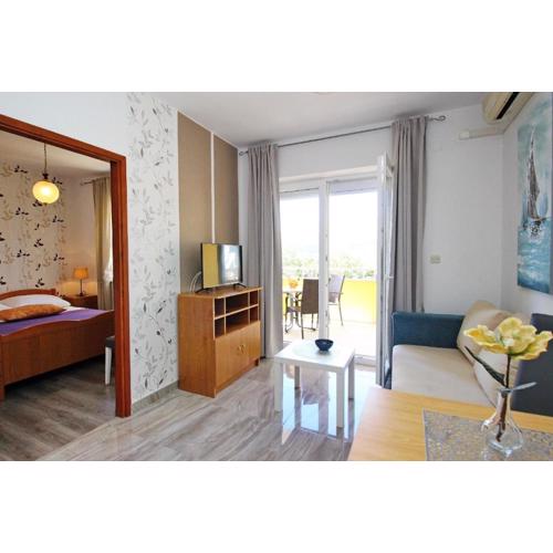Gemütliches Appartement in Baška mit Eigenem Balkon