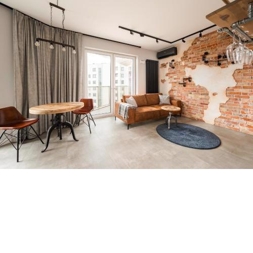 Gocław Industrial Apartment