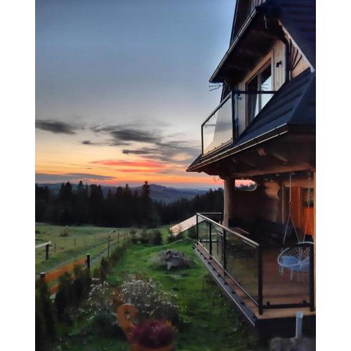 Góralski domek z bali SAŁAS