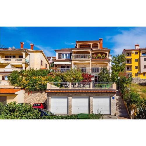 Gorgeous Apartment In Rabac With Wifi