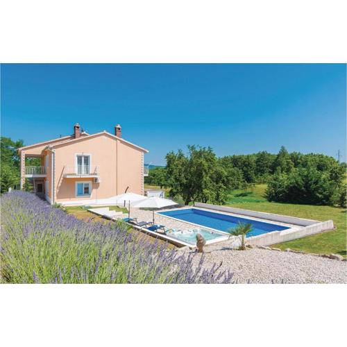 Gorgeous Home In Nedescina With Jacuzzi