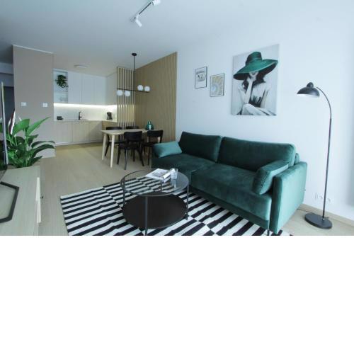 Green apartment strict center