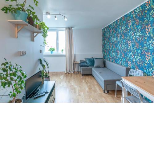 Green studio in the city center of Wroclaw