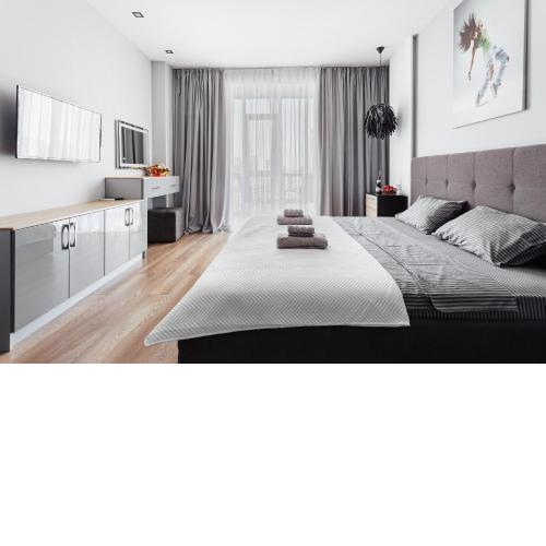 Grey Apartment in 14 floor