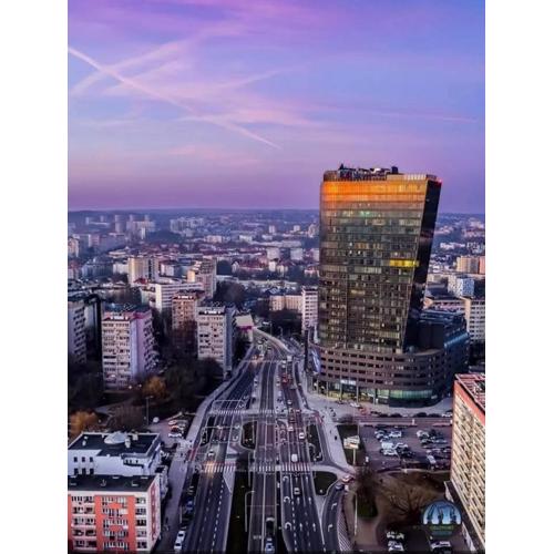 Hanza Tower, Apartament LESS IS MORE 15TH basen Sauna Spa