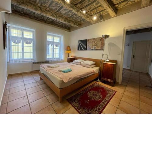 Historical apartment with balcony