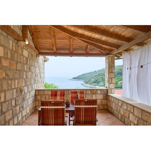 Holiday apartment in Saplunara with sea view, balcony, air conditioning, WiFi 5197-2