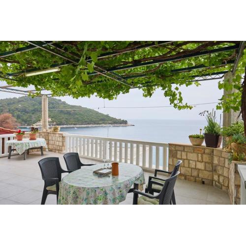 Holiday apartment in Saplunara with sea view, terrace, air conditioning, WiFi 5197-4