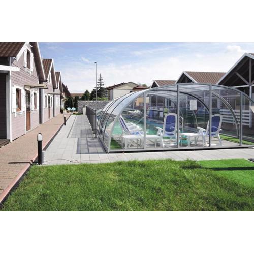 Holiday complex with the pool in Miedzyzdroje