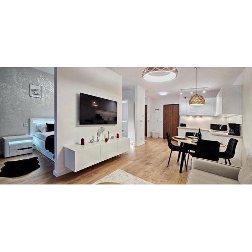 HOLIDAY HOME Baltic Waves Resort A320 balkon, sauna, basen, gym GRATIS
