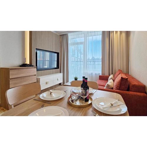 Holiday Home Bel Mare 323F z osobną sypialnią, parking gratis