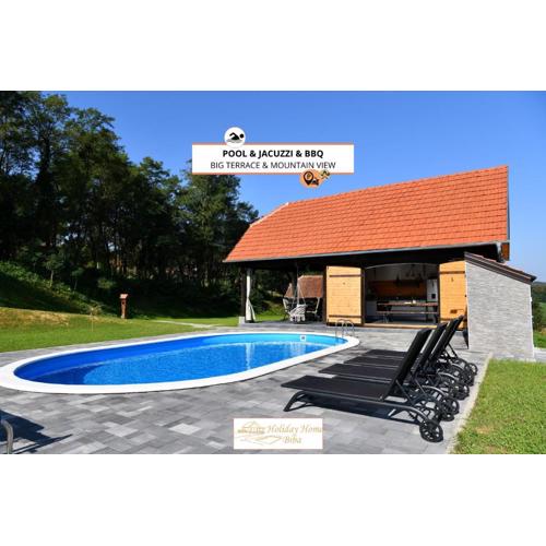 Holiday Home BIBA With Heated Outdoor Pool