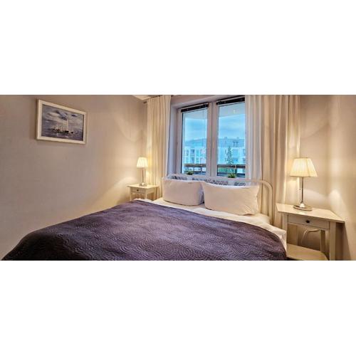HOLIDAY HOME Neptun 3 z osobną sypialnią i balkonem