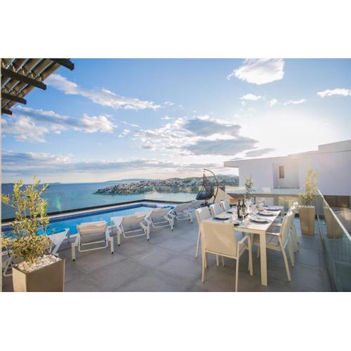 Holiday home Olive Exclusive - 8 people, heated pool, Okrug Gornji, sea view