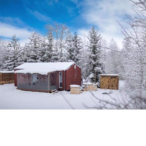 Holiday Home Pod Liščím Kopcem 2-2 hot tube by Interhome