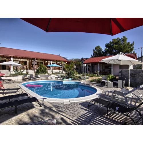 Holiday home with private pool and garden