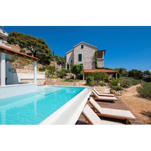 Holiday house with a swimming pool Sveta Nedilja, Hvar - 22136