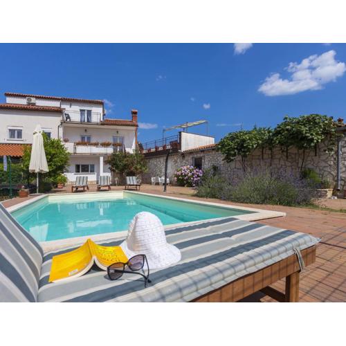 Holiday house with private pool and balcony