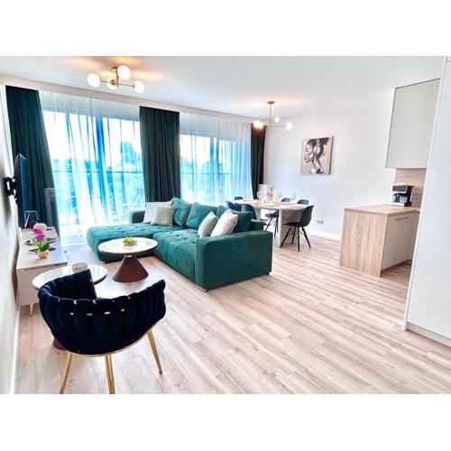 Horyzont Apartamenty-Apartament Kaszmirowy Fale Bałtyku, sauna, siłownia, plac zabaw