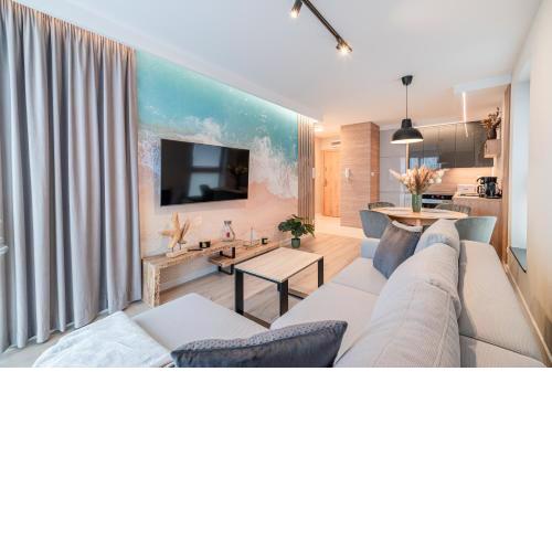 Horyzont Apartamenty-Perłowa Przystań- zewnętrzny basen, parking, śniadanie!!!