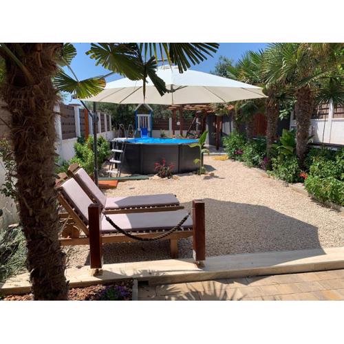 House in between beaches