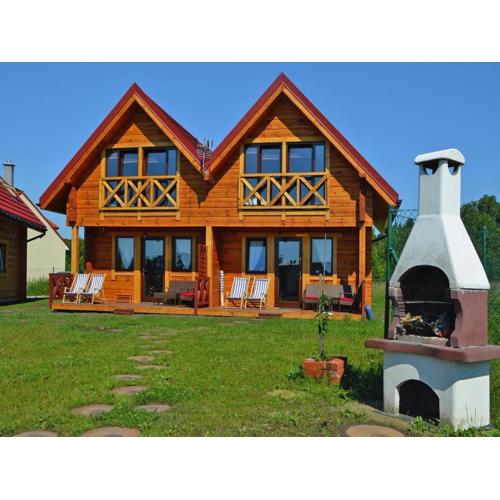 House in Niechorze near Baltic Sea Beach