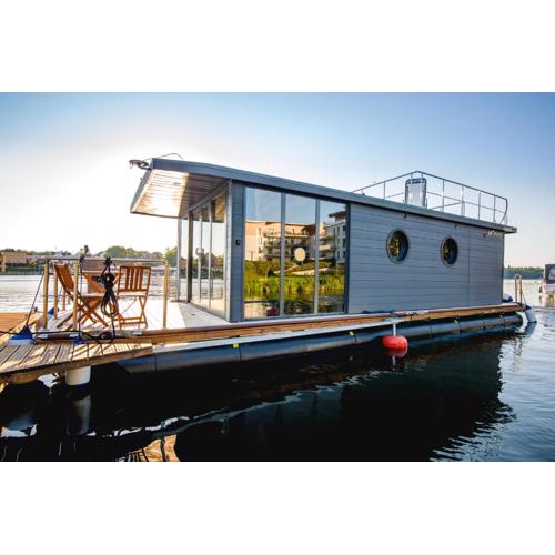 Houseboat- dom na wodzie z sauną i możliwością pływania