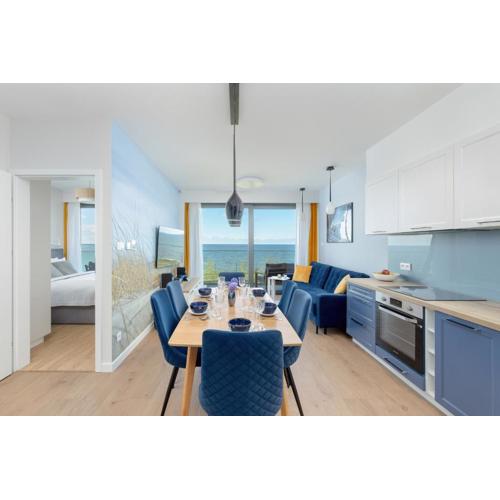 HS Apartamenty Hevenia Sun widok na morze