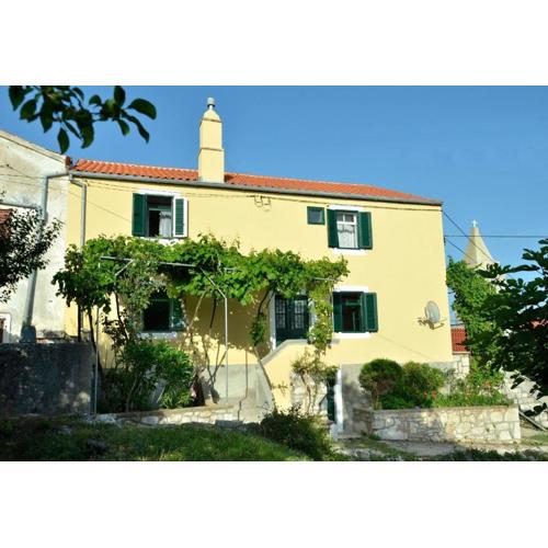 Insel Cres, Stivan, liebevoll restauriertes Dorfhaus über der Adriabucht Merascica