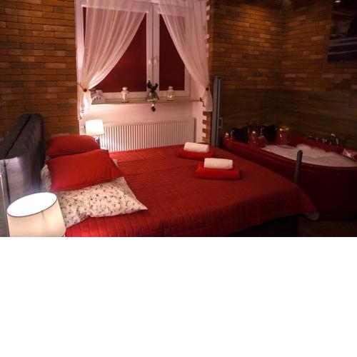 Jacuzzi Apartment Red