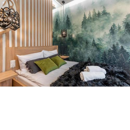 Jagiellońska Residence APARTAMENT JAGIELLONKA - komfortowy apartament z parkingiem i sauną w cenie, IZBY PODHALAŃSKIE