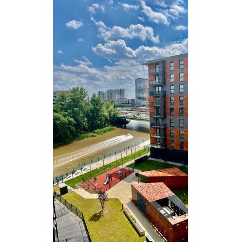 Jesionowe Apartamenty nad Odrą, Stare Miasto, Sauna w jednym, Klimatyzacja , Garaż podziemny 0 zł, Odra River , Old Town, New building, Air conditioning, Sauna-one, Underground garage FREE