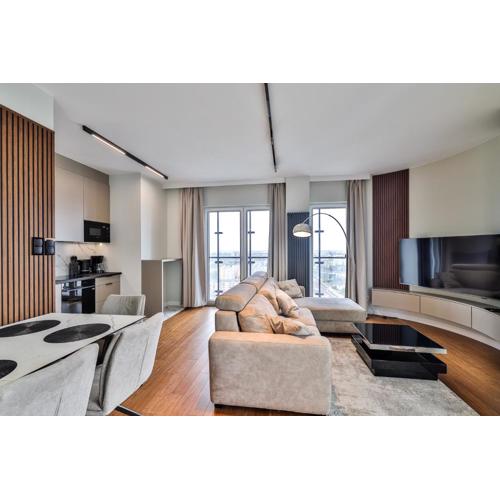Kasprzaka 29 Panorama Tower 20 piętro 85m2 By Perfect Apart 2015