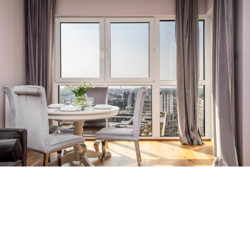 Kasprzaka 29 Wola Tower 3 Rooms, 80m2 16th floor, Free Garage BY Perfect Apart