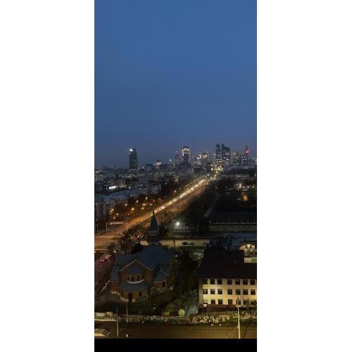 Kasprzaka Beautiful City View Apartament