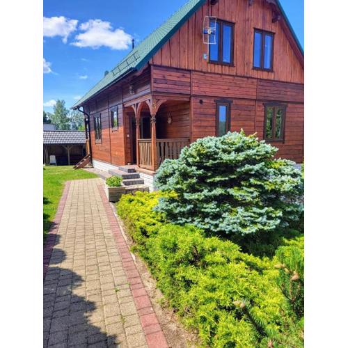 Kaszubskie Zacisze 2 dom nad jeziorem, sauna, balia ogrodowa