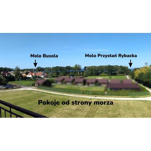 Klif pokoje gościnne w centrum blisko morza