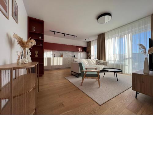Klingerka brand new 1-bedroom apartment free parking