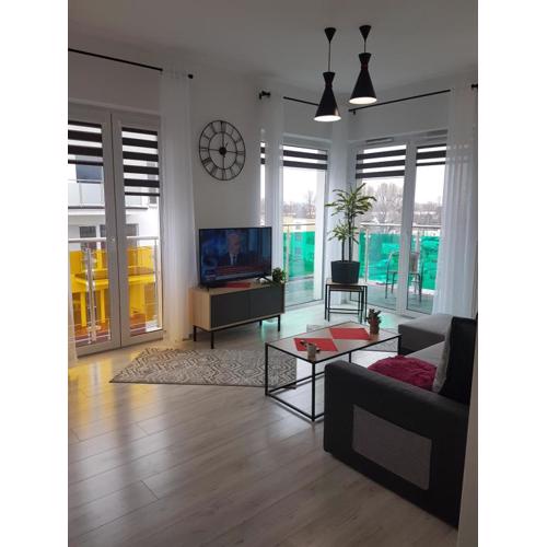 !KOMFORT APARTAMENT KUSTRONIA Garaż Balkon Wanna