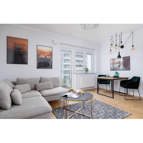 Komfortowy Apartament z Parkingiem i Balkonem Katowice by Noclegi Renters