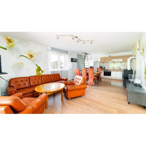Komfortowy Apartament Zielony Zakątek z widokiem na góry
