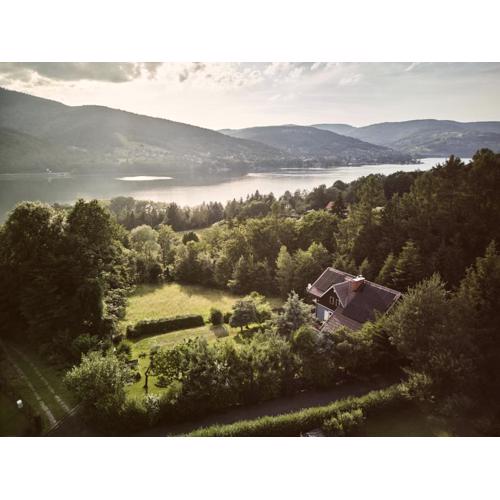 Konkelówka- Beskidy, willa z ogrodem i sauną, Góra Żar i jezioro
