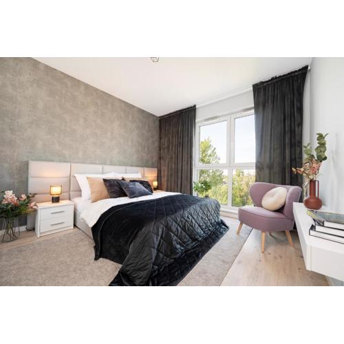 Kopcińskiego Residence - Apartamenty z Parkingiem i Dwoma Łazienkami