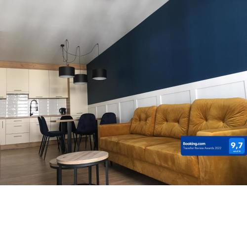 Kraków City Center Navyblue Luxury Apartment