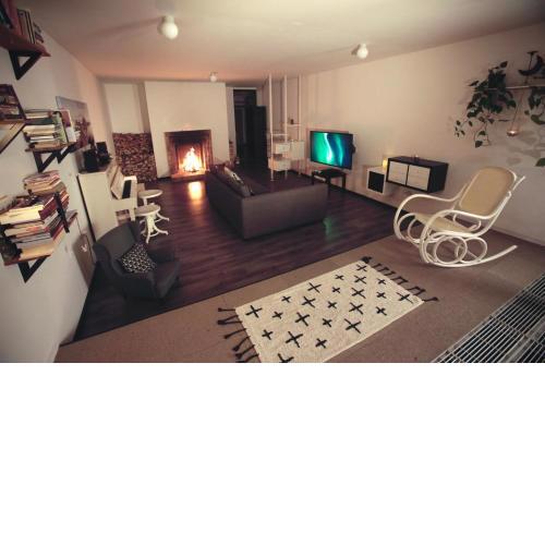 Large 120m apartment with garden and cat near ZOO