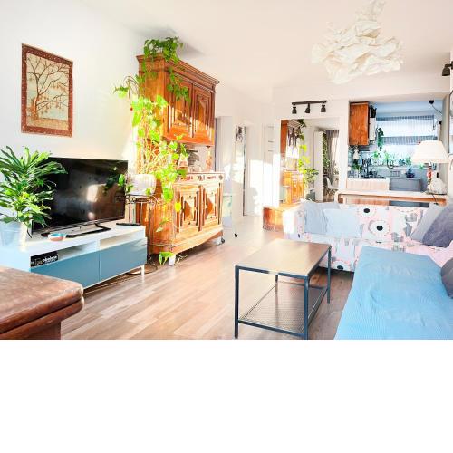 Large Apartment 74m2 for 6 guests with 3 bedrooms